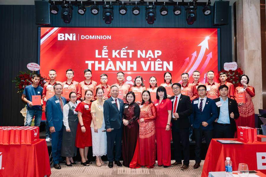 Lễ kết nạp thành viên BNI Dominion
